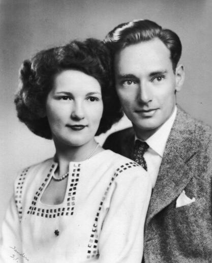 Gertrude Yuill and Robert Schwarz (my grandparents)